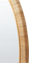 ANLEZY - Wandspiegel - Naturel - Rotan