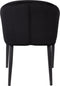 ANLI STYLE ARMCHAIR CATELYN BLACK
