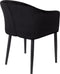 ANLI STYLE ARMCHAIR CATELYN BLACK