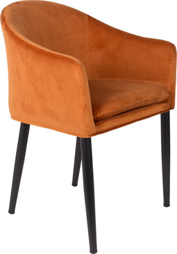 ANLI STYLE Armchair Catelyn Orange
