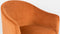 ANLI STYLE Armchair Catelyn Orange