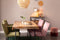 ANLI STYLE ARMCHAIR DION VELVET PINK