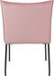 ANLI STYLE ARMCHAIR DION VELVET PINK