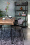 ANLI STYLE ARMCHAIR JOLIEN BLACK/DARK GREY