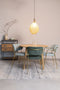 ANLI STYLE Armchair Jolien Gold/Light Green