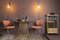 ANLI STYLE ARMCHAIR JOLIEN GOLD/PINK