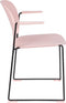 ANLI STYLE ARMCHAIR STACKS PINK