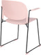 ANLI STYLE ARMCHAIR STACKS PINK