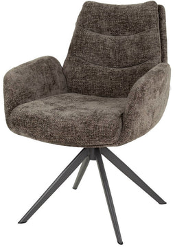 AnLi Style Armstoel lounge Rich Taupe