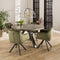 AnLi Style Armstoel raster draaibaar - groen velours