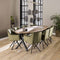 AnLi Style Armstoel raster draaibaar - groen velours