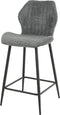 AnLi Style Barstoel boucle lendesteun Grijs