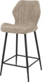 AnLi Style Barstoel boucle lendesteun Zandkleur