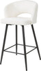 AnLi Style Barstoel boucle salon Wit