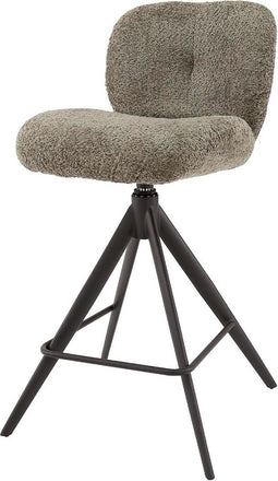 AnLi Style Barstoel comfort draaibaar Taupe
