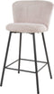 AnLi Style Barstoel curve Roze