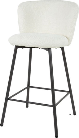 AnLi Style Barstoel curve Wit