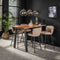 AnLi Style Barstoel curve Zandkleur