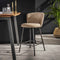 AnLi Style Barstoel curve Zandkleur