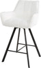 AnLi Style Barstoel raster draaibaar - Boucle wit