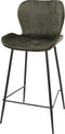 AnLi Style Barstoel velvet ronde buis