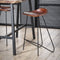 AnLi Style Barstoel vintage leder - Bruin