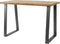 AnLi Style Bartafel 135x70 massief trapeziumvormig