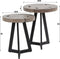 AnLi Style Bijzettafel set/2 grey mix