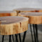 AnLi Style Bijzettafel stam 6cm ± Ø32cm