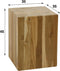 AnLi Style Bloemenzuil bole 45 cm
