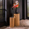 AnLi Style Bloemenzuil set/2 slate round
