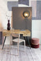 ANLI STYLE CHAIR CLIVE LIGHT BROWN