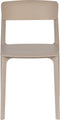 ANLI STYLE CHAIR CLIVE LIGHT BROWN