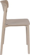 ANLI STYLE CHAIR CLIVE LIGHT BROWN