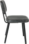 ANLI STYLE CHAIR JAKE WORN BLACK