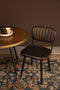 ANLI STYLE CHAIR JAKE WORN BLACK