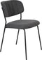 ANLI STYLE Chair Jolien Black/Dark Grey