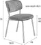 ANLI STYLE Chair Jolien Black/Dark Grey