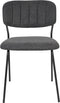 ANLI STYLE Chair Jolien Black/Dark Grey
