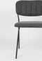 ANLI STYLE Chair Jolien Black/Dark Grey