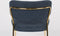 ANLI STYLE CHAIR JOLIEN GOLD/DARK BLUE
