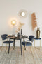ANLI STYLE CHAIR JOLIEN GOLD/DARK BLUE