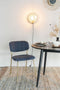 ANLI STYLE CHAIR JOLIEN GOLD/DARK BLUE
