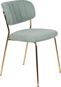 ANLI STYLE CHAIR JOLIEN GOLD/LIGHT GREEN