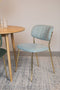 ANLI STYLE CHAIR JOLIEN GOLD/LIGHT GREEN