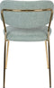 ANLI STYLE CHAIR JOLIEN GOLD/LIGHT GREEN