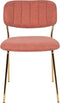 ANLI STYLE CHAIR JOLIEN GOLD/PINK