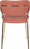 ANLI STYLE CHAIR JOLIEN GOLD/PINK