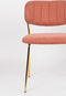 ANLI STYLE CHAIR JOLIEN GOLD/PINK