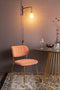 ANLI STYLE CHAIR JOLIEN GOLD/PINK